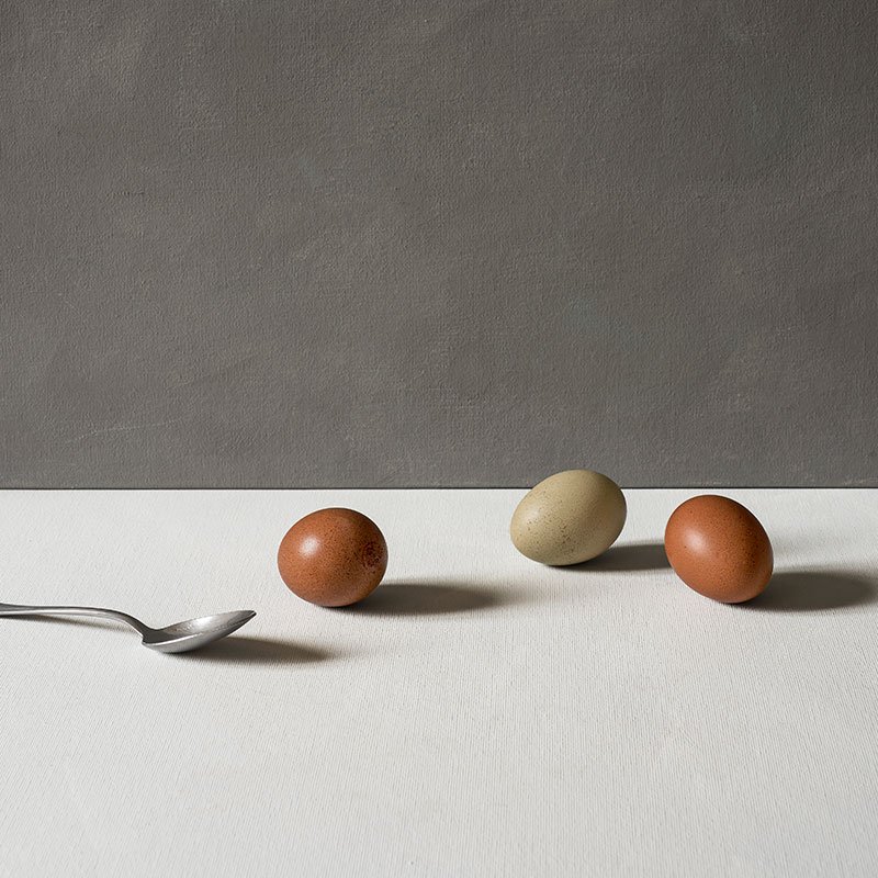 Trois coquilles et cuillère